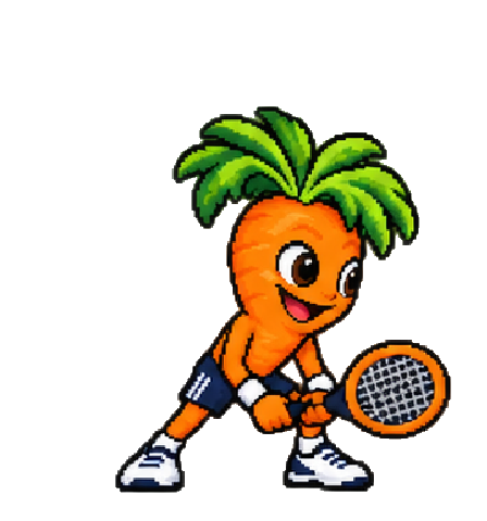 Karotte auf der Gegnerkarte aus Sticky Smash